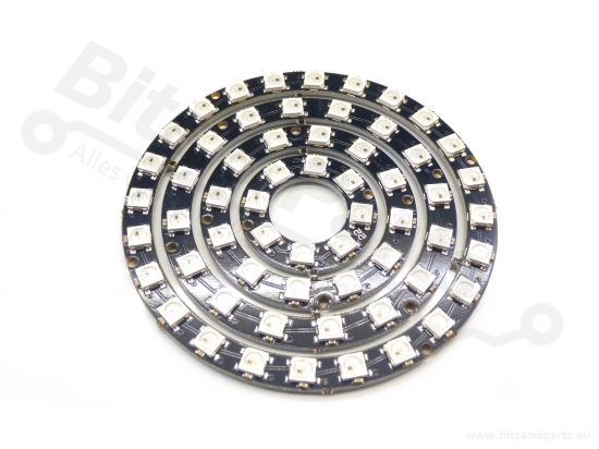 LED Ring Set 8/12/16/24 WS2812 5050 RGB LEDs with drivers